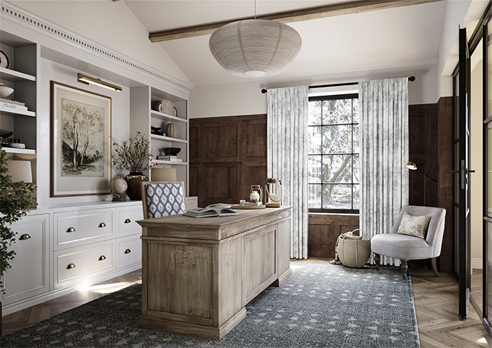 Nebula, Silver Frost - Made to Measure Curtains - Image 7